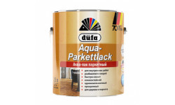 AQUA-PARKETTLACK шелковисто-матовый  750мл "Dufa" Лак 