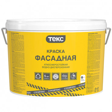 Краска фасадная СТРОЙТЕКС А 18л