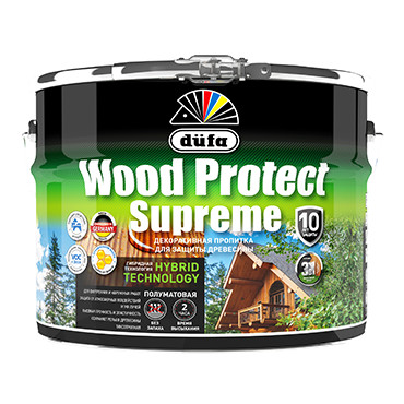 WOOD PROTECT Supreme, сибирская лиственница 9л "Dufa" Пропитка WOOD PROTECT Supreme, сибирская лиственница 9л "Dufa" Пропитка